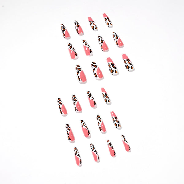 12 Sizes-24 Pcs Press On Nails JP1414