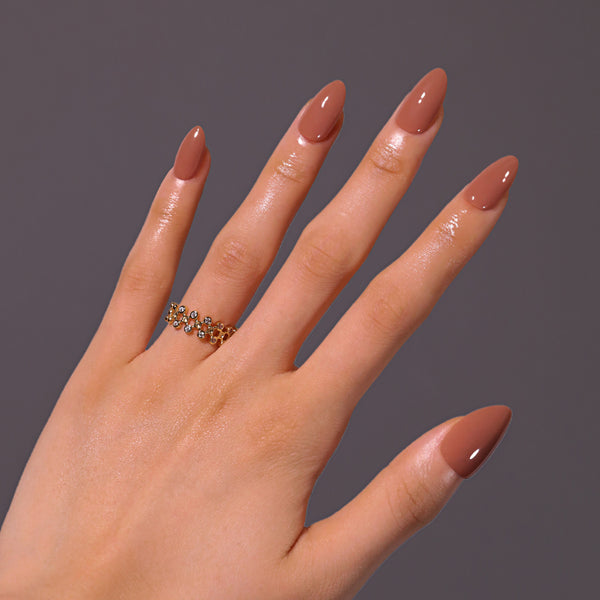 15 Sizes-30 Pcs Press On Nails GD41
