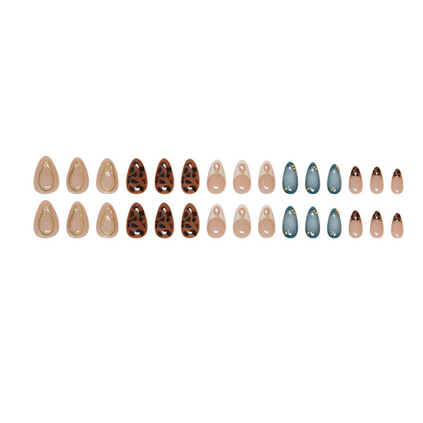 30 Pcs Press On Nails Z917