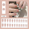 12 Sizes-24 Pcs Press On Nails Z243