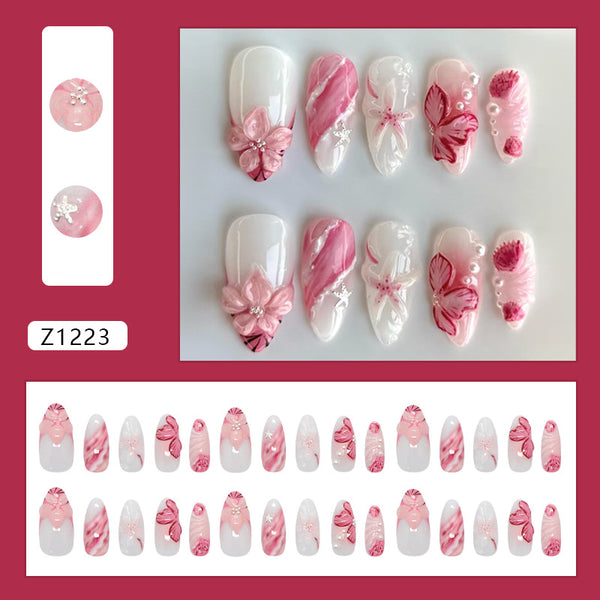 30 Pcs Press On Nails Z1223