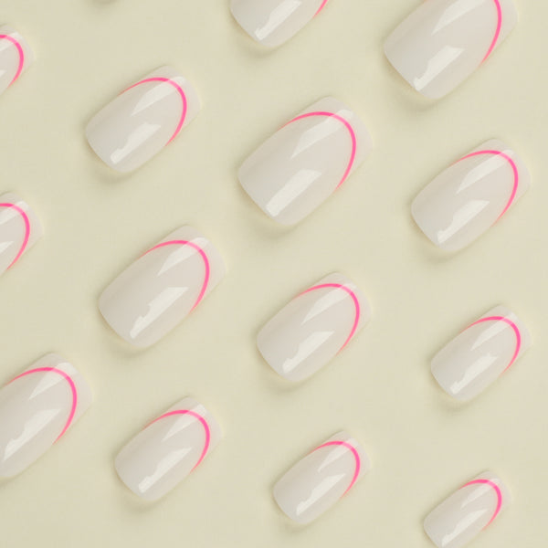 12 Sizes-24 Pcs Press On Nails JP2815