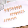 12 Sizes-24 Pcs Press On Nails JL0671