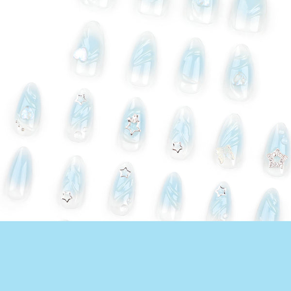 12 Sizes-24 Pcs Press On Nails JP3335