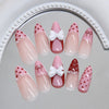 12 Sizes-24 Pcs Press On Nails Z1268