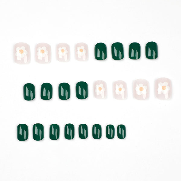 12 Sizes-24 Pcs Press On Nails JP1492