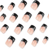 12 Sizes-24 Pcs Press On Nails JP4438