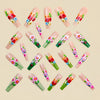 12 Sizes-24 Pcs Press On Nails Y895