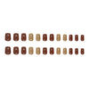 12 Sizes-24 Pcs Press On Nails R889