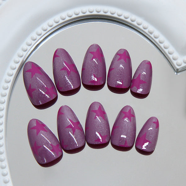 12 Sizes-24 Pcs Press On Nails W2168