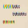 12 Sizes-24 Pcs Press On Nails Y990