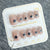 12 Sizes-24 Pcs Press On Nails SP100