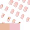 12 Sizes-24 Pcs Press On Nails JP4398