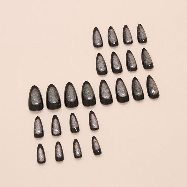 12 Sizes-24 Pcs Press On Nails W1790