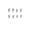 12 Sizes-24 Pcs Press On Nails JP1210