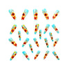12 Sizes-24 Pcs Press On Nails Y459