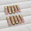 12 Sizes-24 Pcs Press On Nails Z950