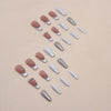 12 Sizes-24 Pcs Press On Nails Z684