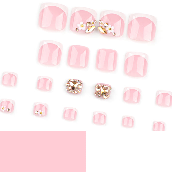 12 Sizes-24 Pcs Press On Nails JP3349