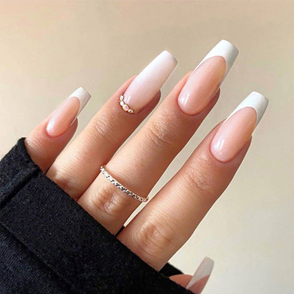 12 Sizes-24 Pcs Press On Nails Z121