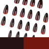 12 Sizes-24 Pcs Press On Nails JP4108
