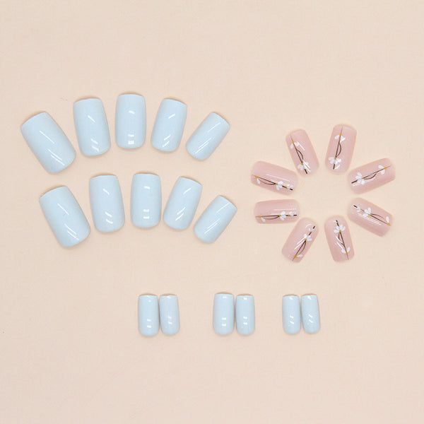 12 Sizes-24 Pcs Press On Nails W553