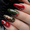 12 Sizes-24 Pcs Press On Nails Y1238