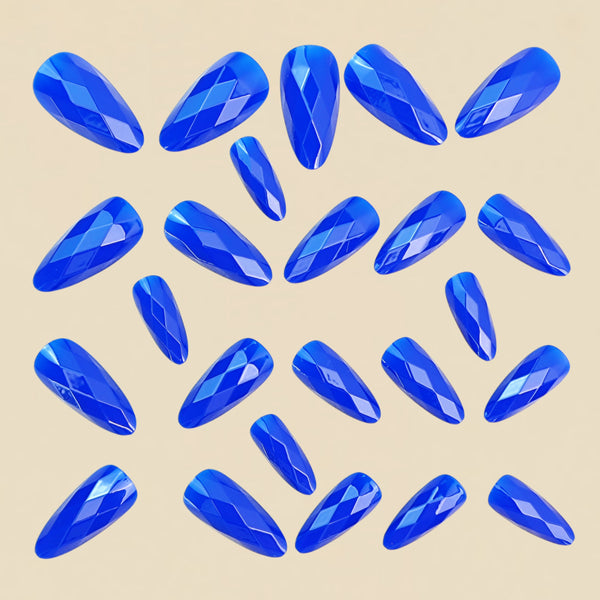 12 Sizes-24 Pcs Press On Nails Y1845
