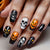 12 Sizes-24 Pcs Press On Nails Y1161