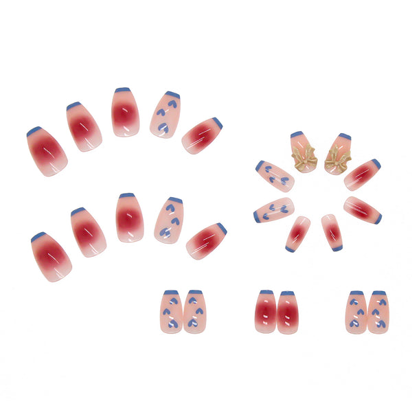 12 Sizes-24 Pcs Press On Nails Z200