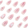 12 Sizes-24 Pcs Press On Nails JP4006