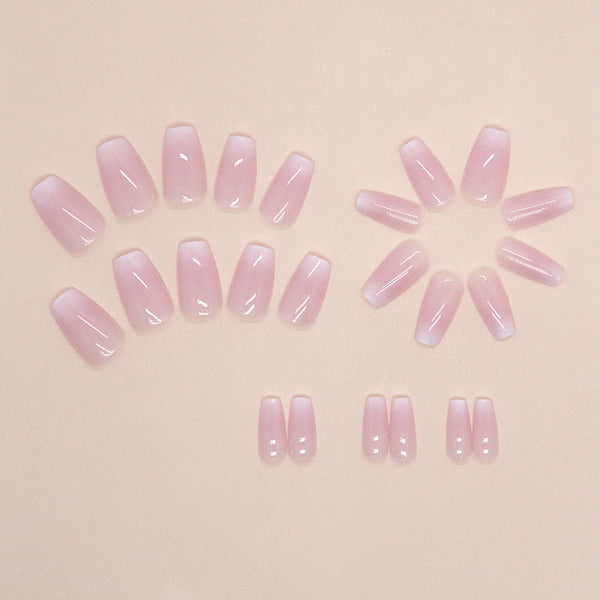 12 Sizes-24 Pcs Press On Nails W1267