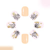 12 Sizes-24 Pcs Press On Nails C1147