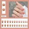 12 Sizes-24 Pcs Press On Nails R402