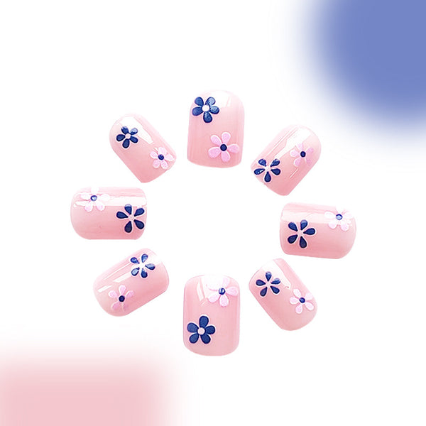 12 Sizes-24 Pcs Press On Nails C319