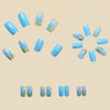 12 Sizes-24 Pcs Press On Nails Y585