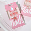 12 Sizes-24 Pcs Press On Nails JL0695