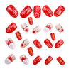 12 Sizes-24 Pcs Press On Nails Y1277