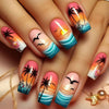 12 Sizes-24 Pcs Press On Nails Y560