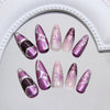 12 Sizes-24 Pcs Press On Nails W1920
