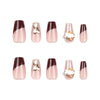12 Sizes-24 Pcs Press On Nails GN036