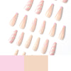 12 Sizes-24 Pcs Press On Nails JP1909