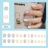 12 Sizes-24 Pcs Press On Nails R925