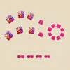 12 Sizes-24 Pcs Press On Nails Y763