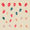 12 Sizes-24 Pcs Press On Nails Y278