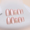 12 Sizes-24 Pcs Press On Nails MY038