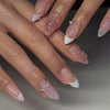 12 Sizes-24 Pcs Press On Nails Z910