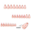 12 Sizes-24 Pcs Press On Nails JP3860