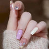 12 Sizes-24 Pcs Press On Nails R474