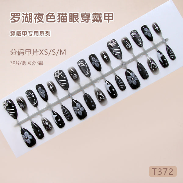 30 Pcs Press On Nails Z1291